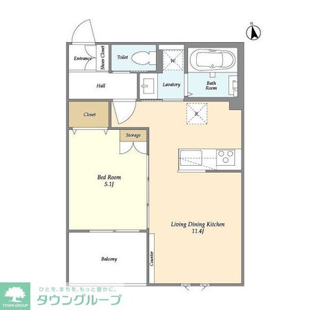 ワールドレジデンスの物件間取画像